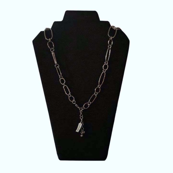 Brighton Silver Plated Pebble Link Necklace - Picture 11 of 12